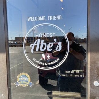 Honest Abe's - Front door - Burgers Near Me - Lincoln, Nebraska