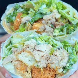 Chicken Caesar salad Wrap