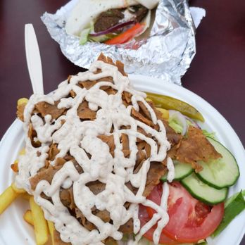 Jonsborgs - Kebab  plate and falafel wrap  it was good - Vegan Near Me - Göteborg, O