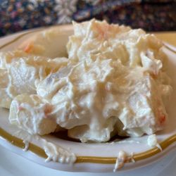 Kim's Family - Potato salad. Was good. Interesting flavors