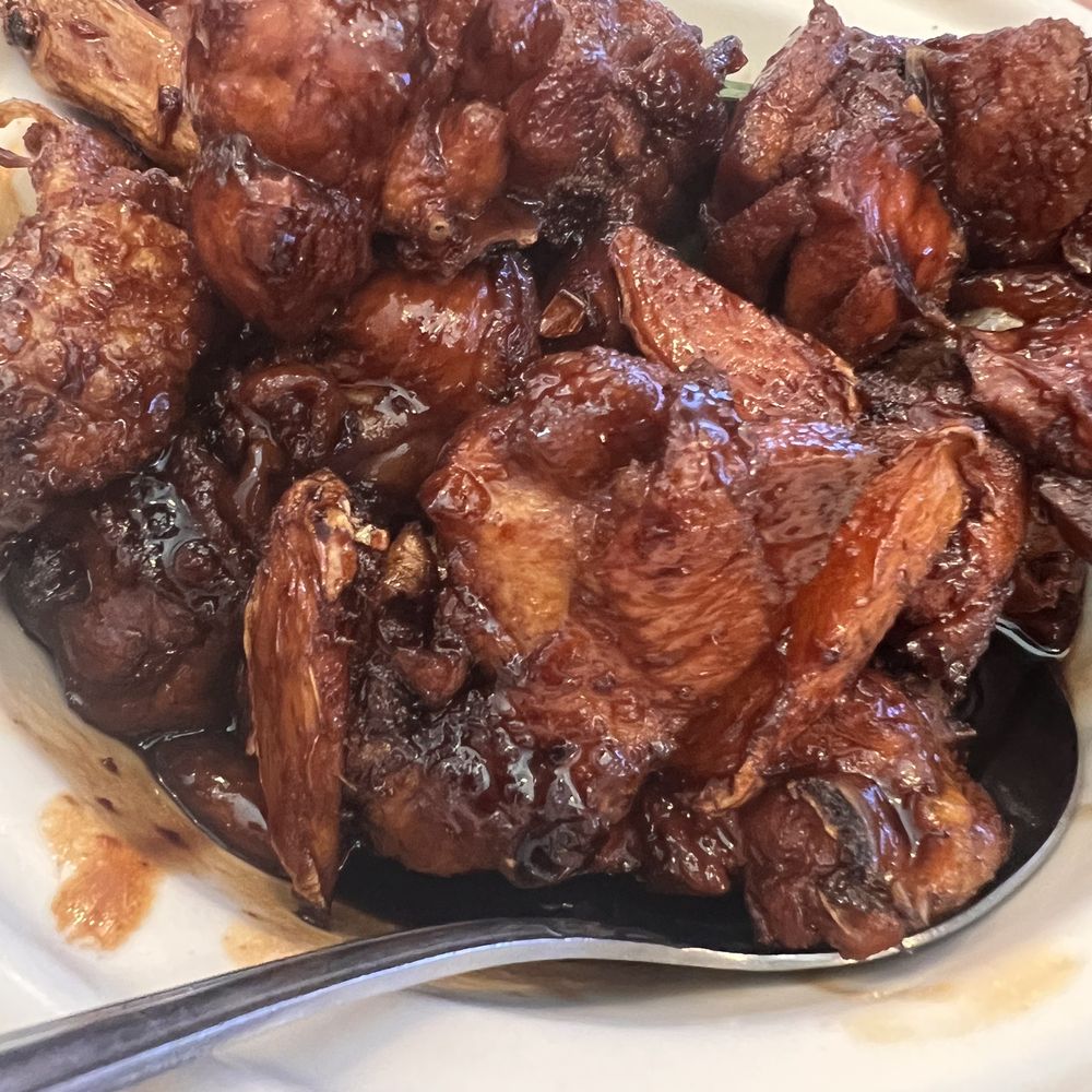 Mom's Kitchen - 90. Three Sauce Chicken with Basil - Taiwanese Near Me - Salt Lake City, Utah