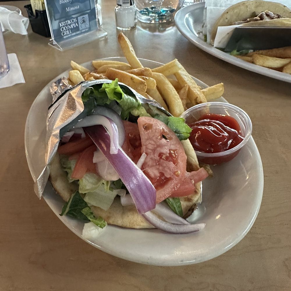 Kritikos Grill - Falafel Pita - American Near Me - Galveston, Texas