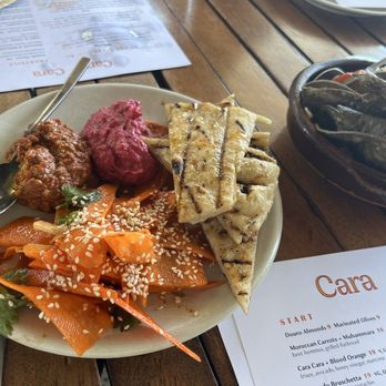 Cara Cara - Just hummus and seafood ceviche - New American Near Me - Los Angeles, California Cara Cara - Just hummus and seafood ceviche - New American Near Me - Los Angeles, California