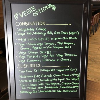 JL Sushi & Kitchen - Veggie menu - Sushi Bars Near Me - North Vancouver, British Columbia