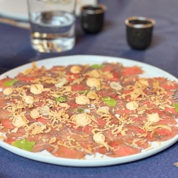 Taksim - Lamb Carpaccio - Mediterranean Near Me - San Francisco, California Taksim - Lamb Carpaccio - Mediterranean Near Me - San Francisco, California