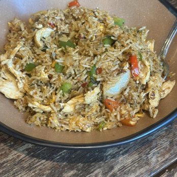 Spoon at Paper Plane - Basil Fried Rice with chicken - Thai Near Me - Hapeville, Georgia
