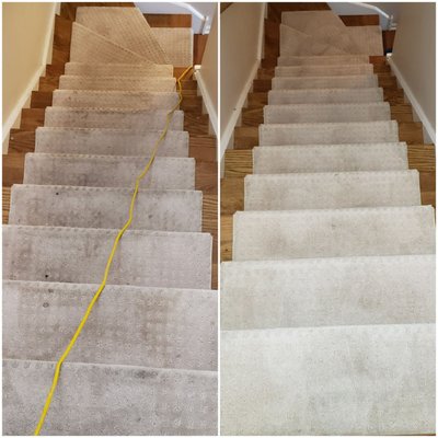 Before and after - Here are some before and after photos of our work. We love doing flights of stairs and also specialize in cleaning boats in the summer time. Before and after - Here are some before and after photos of our work. We love doing flights of stairs and also specialize in cleaning boats in the summer time.