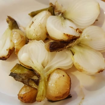 El FestÍn Restaurant - Grilled onions. Very good and not greasy - Mexican Near Me - Aurora, Illinois