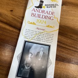 Andrades Honokaa Cafe - A little history on the side