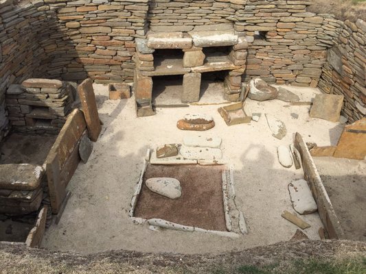 Skara Brae Prehistoric Village by null