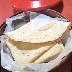 El Jinete Mexican Restaurant - Flour tortillas.