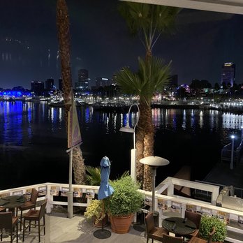 Parkers' Lighthouse - View from our table - Seafood Near Me - Long Beach, California