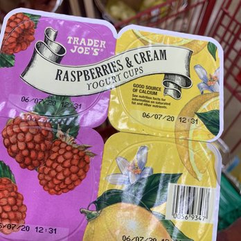 Trader Joe's - Raspberry and Lemon Yogurt - Grocery Near Me - Santa Clarita, California