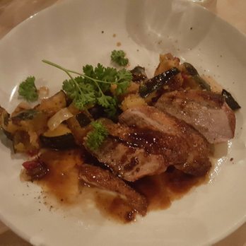 Roost - Braised duck. Very small. Not bad. - New American Near Me - Houston, Texas Roost - Braised duck. Very small. Not bad. - New American Near Me - Houston, Texas