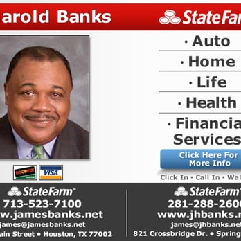 J Harold Banks - State Farm Insurance Agent - Ad powered by: YPC Media - Home & Rental Insurance Near Me - Spring, Texas J Harold Banks - State Farm Insurance Agent - Ad powered by: YPC Media - Home & Rental Insurance Near Me - Spring, Texas