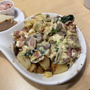 Two Chicks - Red Chick Scramble - Breakfast & Brunch Near Me - Reno, Nevada Two Chicks - Red Chick Scramble - Breakfast & Brunch Near Me - Reno, Nevada