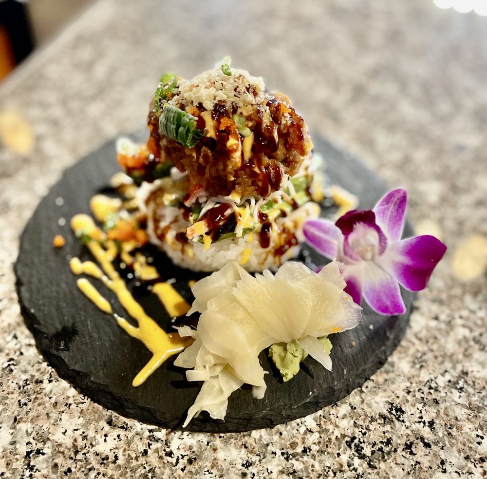 Food from Saki Sushi Bar