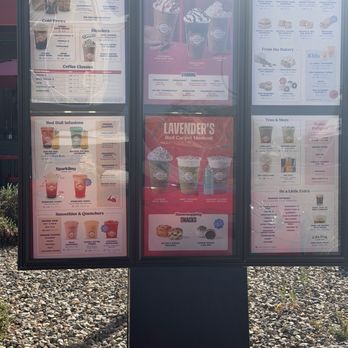 Scooter's Coffee - Menu board - Breakfast & Brunch Near Me - Gilbert, Arizona