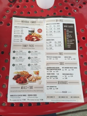 Menu photo 1 Wingstop Bowie, MD
