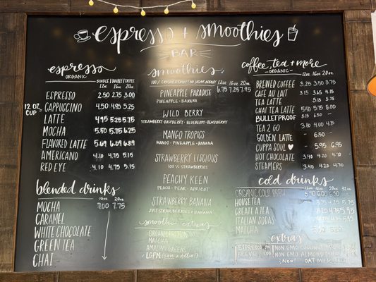 Menu photo 3 Schnoogs Cafe & Espresso Sonora, CA Menu photo 3 Schnoogs Cafe & Espresso Sonora, CA