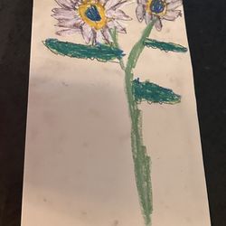 Hudson Heights Art Studio - Oil Pastel from my 7y/o