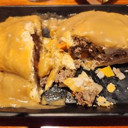 The White Buffalo Bar & Grille - Cut into it and yum!