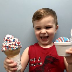Happy 4th of July!!
WE'RE OPEN!!
Come get your red, white & blue on at The Main Freeze!