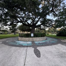 Oaks By The Bay - Chalk art representing life in St Andrews.