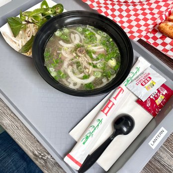 Lantern Vietnamese Cafe - 1. House Special Pho - Brisket, Rare Steaks, Missing Meat Balls $13.95 - Vietnamese Near Me - Rancho Cucamonga, California Lantern Vietnamese Cafe - 1. House Special Pho - Brisket, Rare Steaks, Missing Meat Balls $13.95 - Vietnamese Near Me - Rancho Cucamonga, California