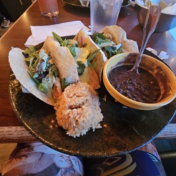El Azteca Mexican Restaurant - My salmon tacos with rice & beans - Mexican Near Me - Atlanta, Georgia El Azteca Mexican Restaurant - My salmon tacos with rice & beans - Mexican Near Me - Atlanta, Georgia
