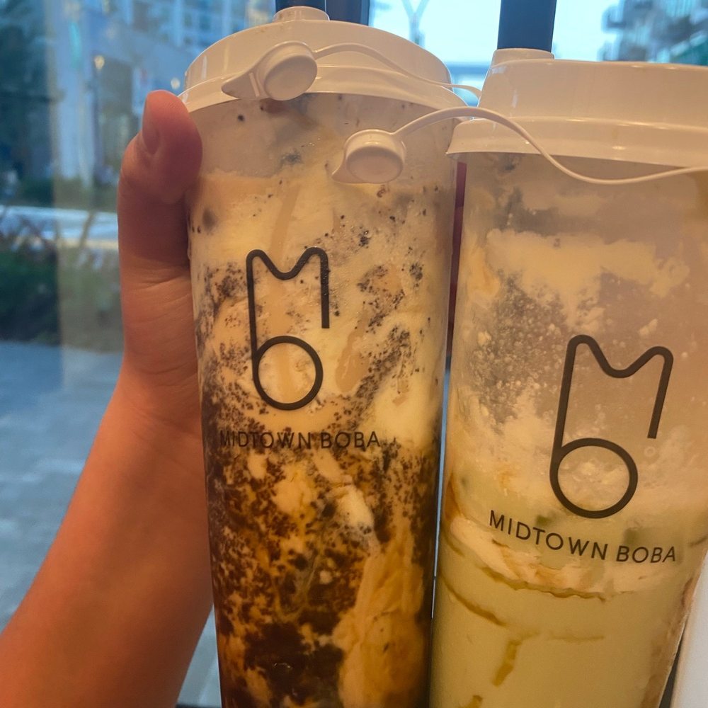 Midtown Boba - Oreo Milk Tea & Crème Brûlée Matcha Milk Tea - Bubble Tea Near Me - Tampa, Florida Midtown Boba - Oreo Milk Tea & Crème Brûlée Matcha Milk Tea - Bubble Tea Near Me - Tampa, Florida