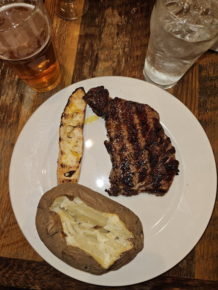 Food from The Rustler at the Mills