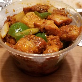 Sankranti - Dhaba chili chicken! Its quite spicy even for me but I'm so hooked on it!! - Indian Near Me - Sunnyvale, California Sankranti - Dhaba chili chicken! Its quite spicy even for me but I'm so hooked on it!! - Indian Near Me - Sunnyvale, California