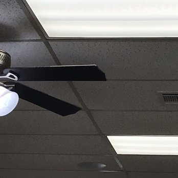 Jenks Restaurant - Fan blades covered with thick layer of dirt & dust. - American Near Me - Jenks, Oklahoma