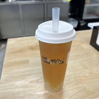 Moge Tee - DaHongPao Tea with lychee jelly - Bubble Tea Near Me - San Diego, California