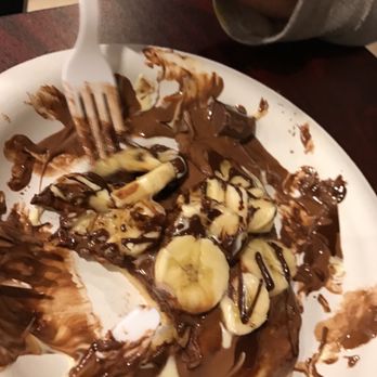 Chocolate Bash - The Aero w/bananas & a crepe! Soooo good!! - Chocolatiers & Shops Near Me - Newport Beach, California