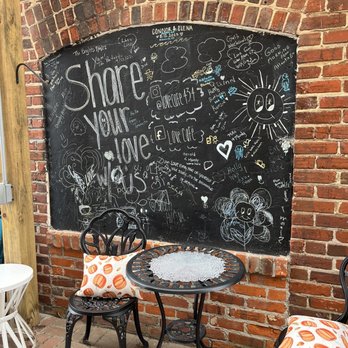 Love Cafe - a chalkboard on a brick wall - Cafes Near Me - South Hill, Virginia Love Cafe - a chalkboard on a brick wall - Cafes Near Me - South Hill, Virginia