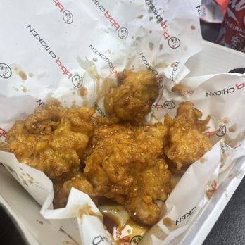 bb.q Chicken - honey garlic boneless wings. 10/10 for the crispy-ness. - Chicken Shop Near Me - Davie, Florida