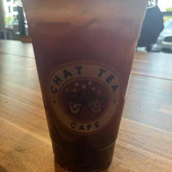 Chat Tea Eastvale - This is the Strawberry Iced Tea - Bubble Tea Near Me - Eastvale, California