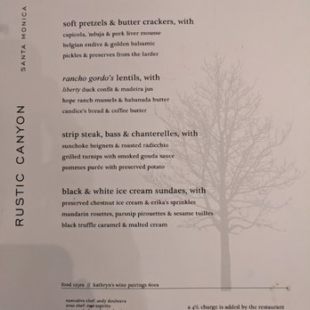 Rustic Canyon - 2021 NYE Menu - Wine Bars Near Me - Santa Monica, California Rustic Canyon - 2021 NYE Menu - Wine Bars Near Me - Santa Monica, California