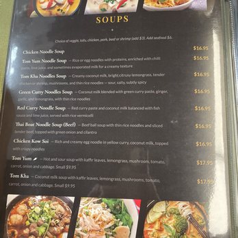 Thai Chiang Mai - Menu - Thai Near Me - Pleasanton, California