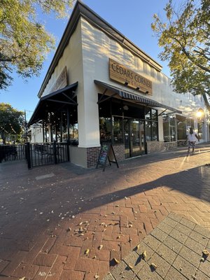 Cedars corner bar and kitchen by null