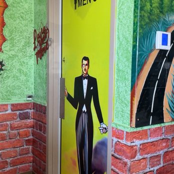 El Zarape - Men's Restroom "El catrin" - New Mexican Cuisine Near Me - Las Vegas, Nevada