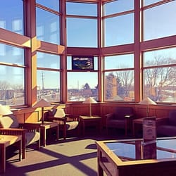 Dakota County Library - Pleasant Hill - Cool reading area with lots of light.