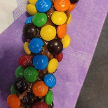 Rocky Mountain Chocolate Factory - M&M Carmel Pretzel - Chocolatiers & Shops Near Me - Bloomington, Minnesota