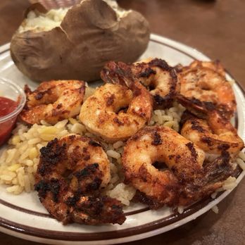 Demos' Restaurant - Hendersonville - Grilled Gulf Shrimp and Baked Potato. - Steakhouses Near Me - Hendersonville, Tennessee