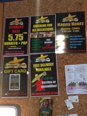 Menu photo 1 Burrito Boyz Mississauga, ON Menu photo 1 Burrito Boyz Mississauga, ON