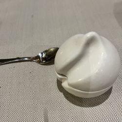 Chefs Plate - Cute dish with a little ball or sorbet inside to cleanse the palate