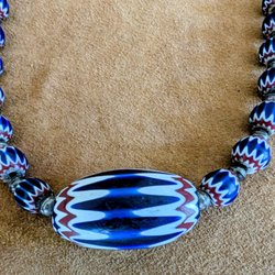 Quad City Auctions - Chevron beads, silver beads