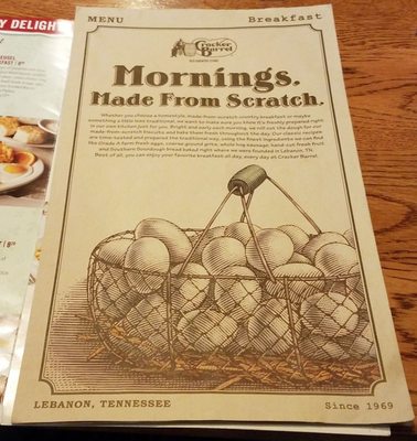 Menu photo 6 Cracker Barrel Old Country Store Elkton, MD